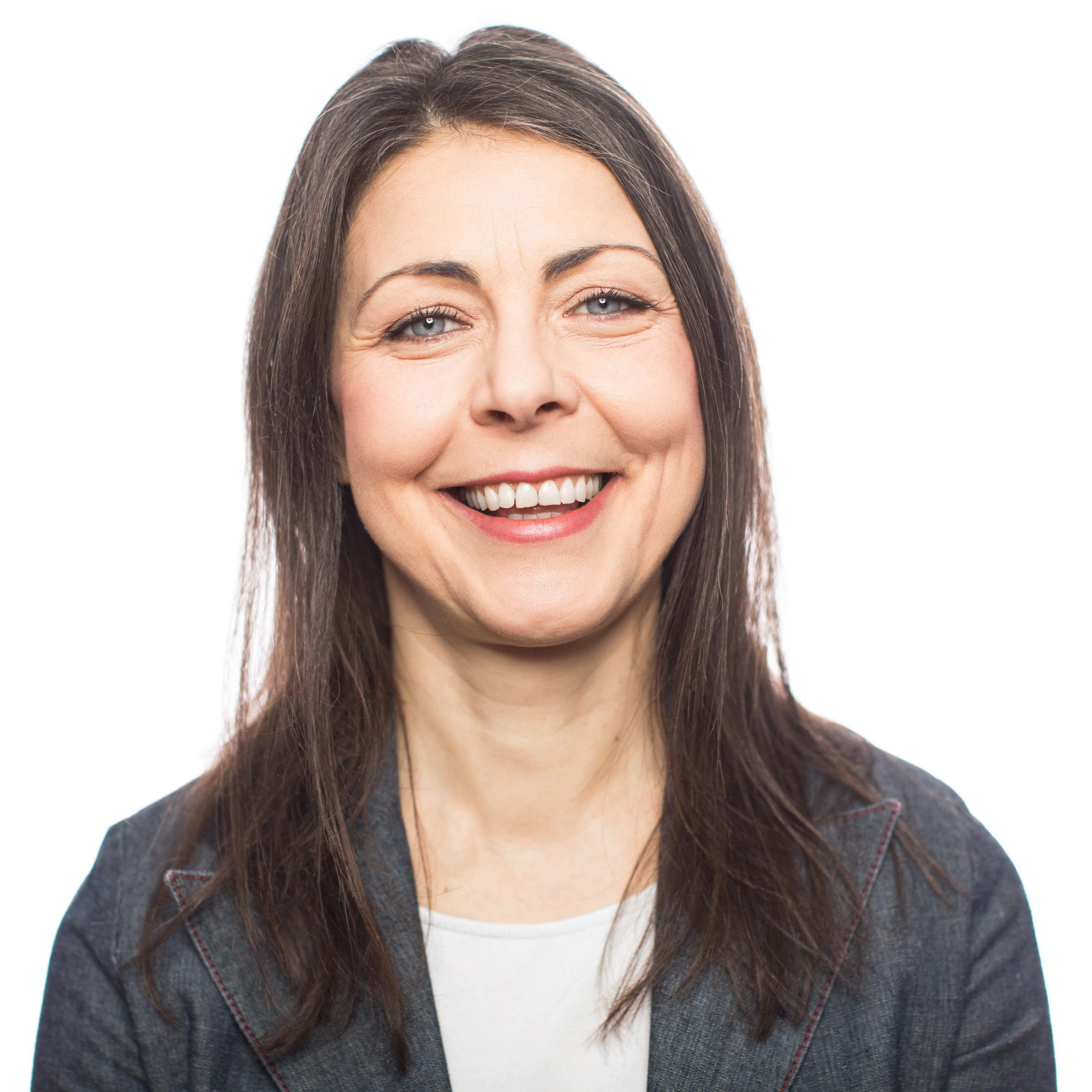 Smiling client headshot